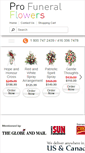 Mobile Screenshot of profuneralflowers.com